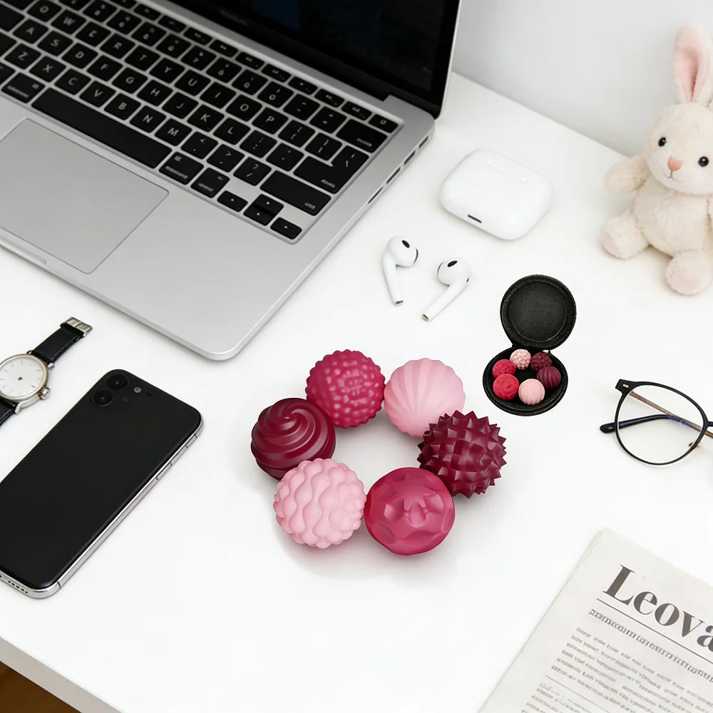 6/12Pcs Magnetic Sensory Balls