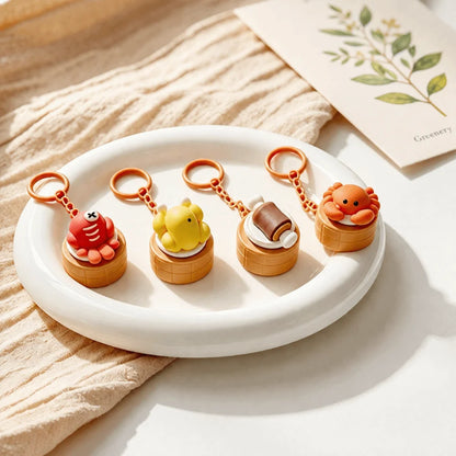 Foods Clicker Key Chain