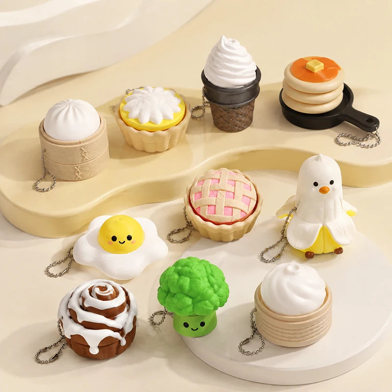 Clicker Fidget Keychain