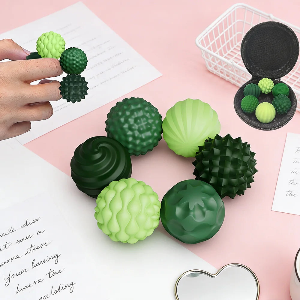 6/12Pcs Magnetic Sensory Balls