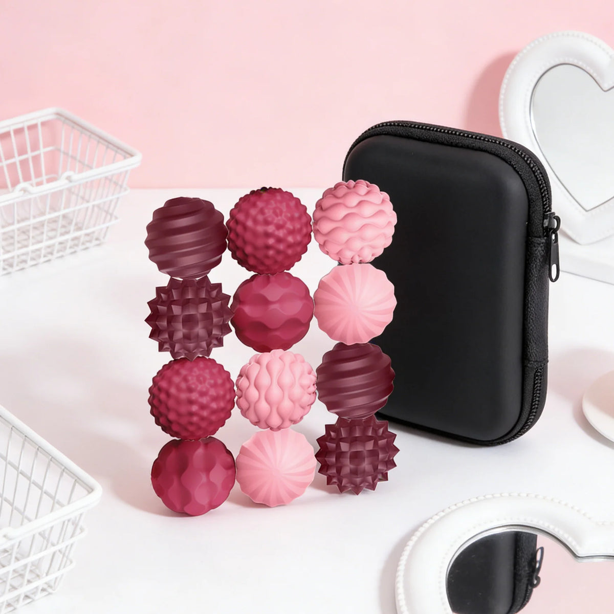 6/12Pcs Magnetic Sensory Balls