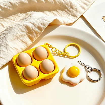 Foods Clicker Key Chain