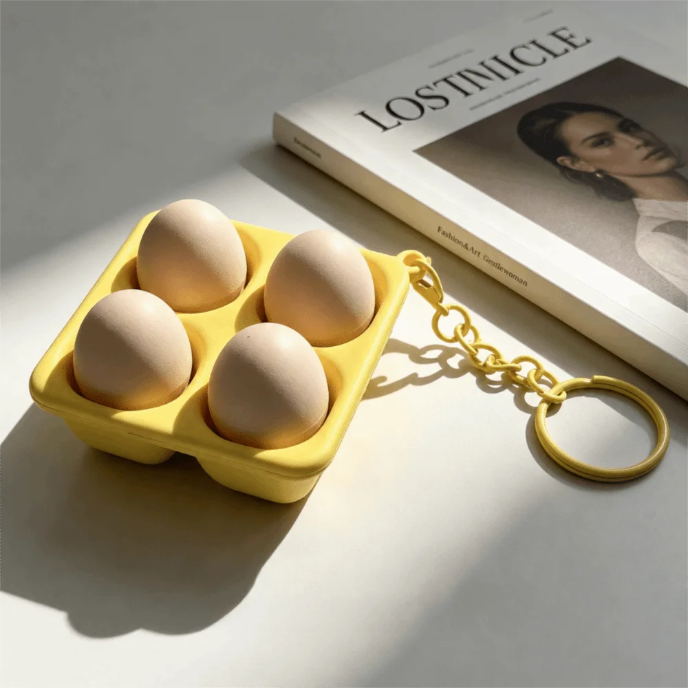 Foods Clicker Key Chain