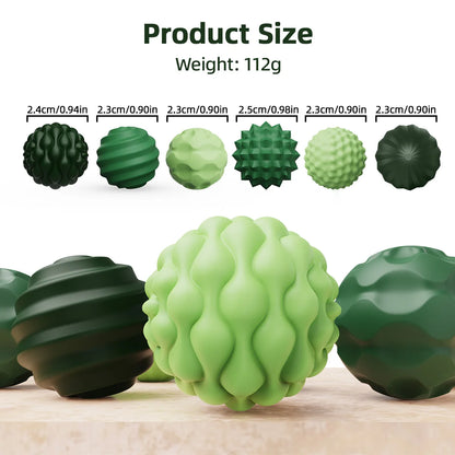 6/12Pcs Magnetic Sensory Balls