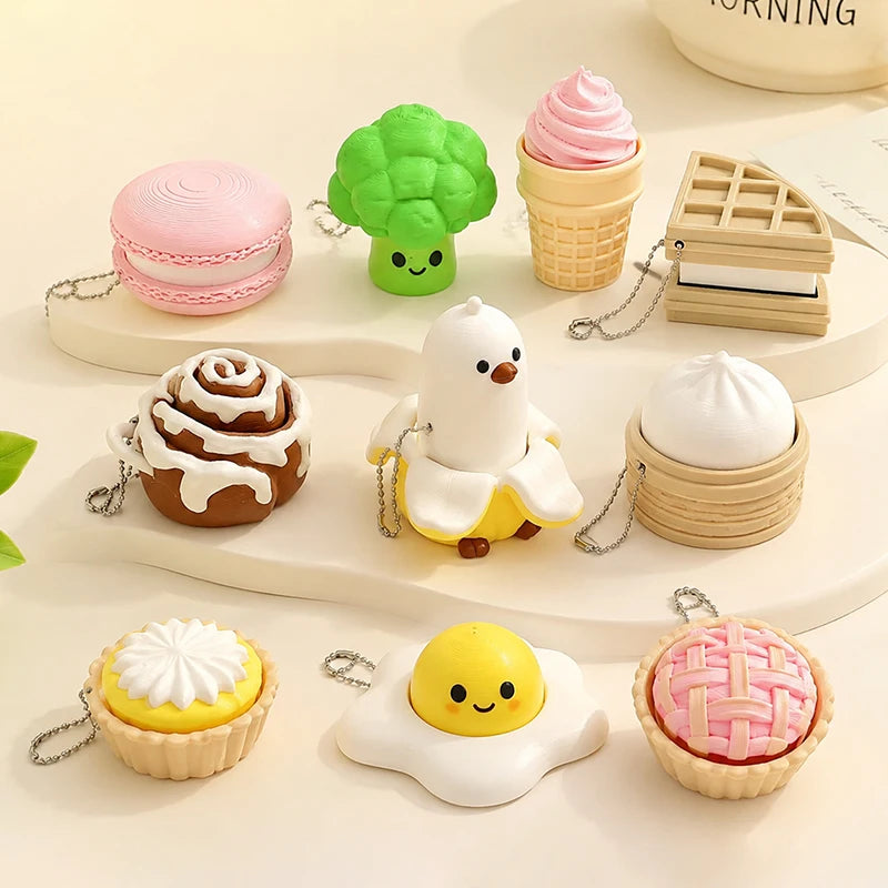 Clicker Fidget Keychain